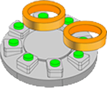 Single-sided rotary index table (IT8)